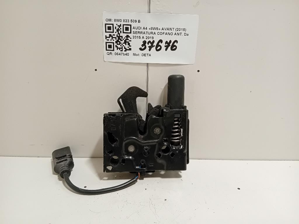 Serratura Cofano ANT 8W0823509B Audi A4 8W5 Avant 2015