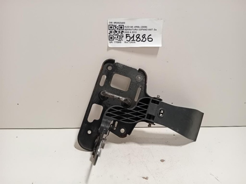 Serratura Cofano ANT 8R0823480 Audi Q5 8RB 2009