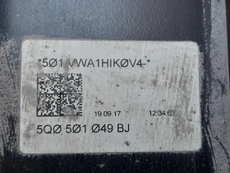 Assale POST 5Q0501049BJ Volkswagen GOLF VII 2017