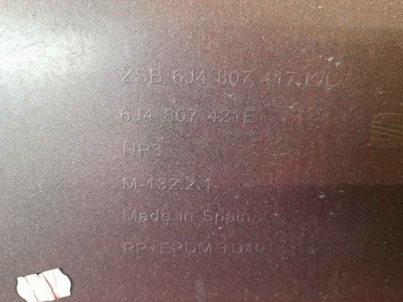 Paraurti POST 6J4807421E Seat Ibiza V 6J5 2013