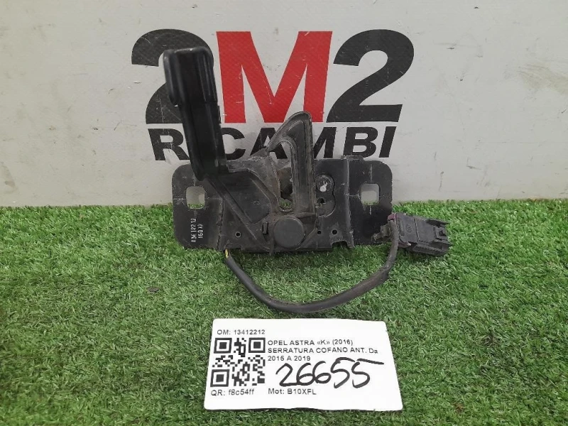 Serratura Cofano ANT 13412212 Opel Astra K 2016