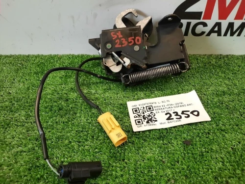 Serratura Cofano ANT SX 51237376978 Bmw X2 F39 2018