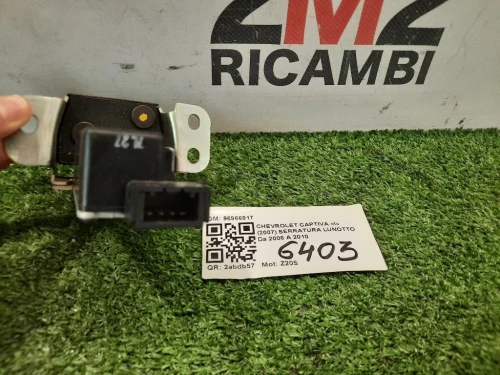 Serratura Lunotto 96966917 LUNOTTO Chevrolet Captiva I 2007