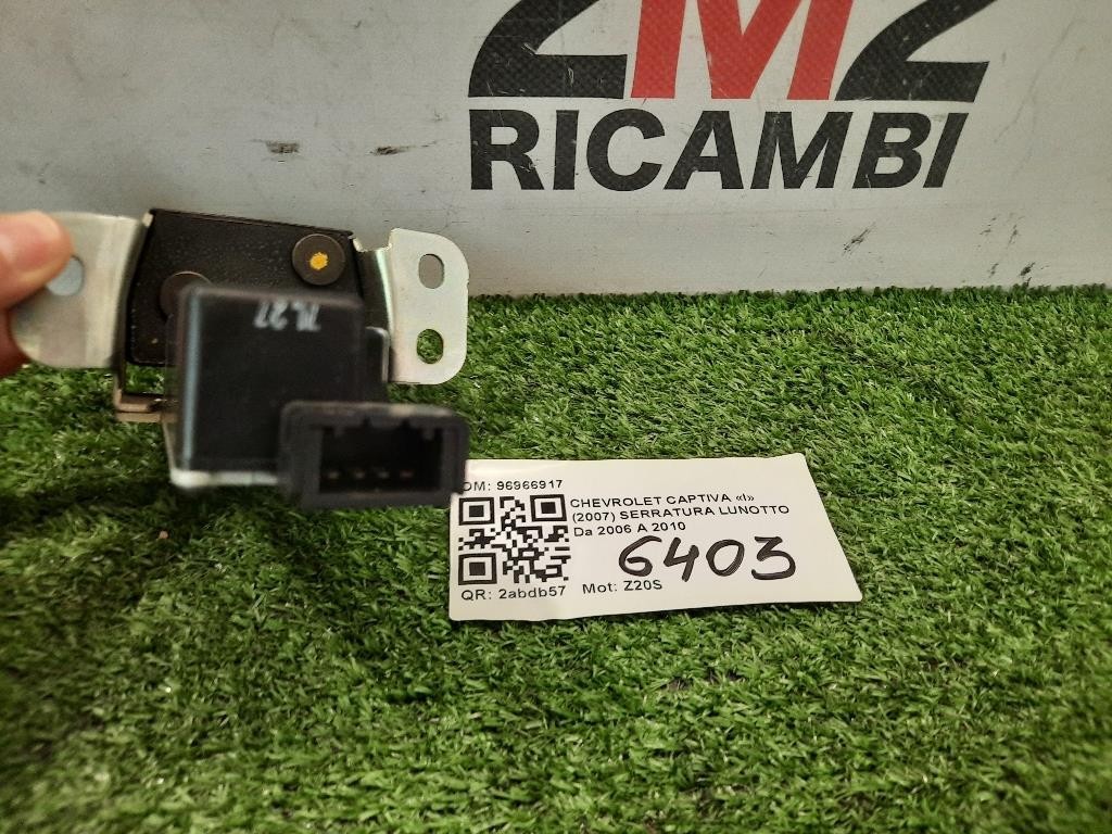 Serratura Lunotto 96966917 LUNOTTO Chevrolet Captiva I 2007