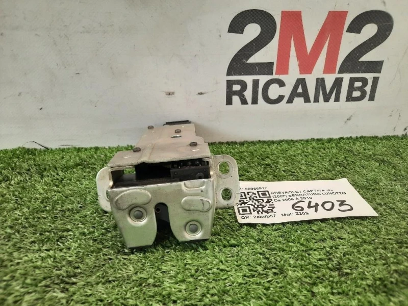 Serratura Lunotto 96966917 LUNOTTO Chevrolet Captiva I 2007