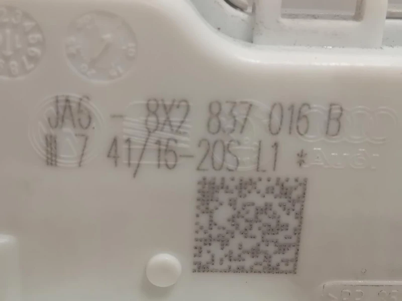 Serratura Porta ANT DX 8X2 837 016 B Audi A1 8XF Sportback 2015