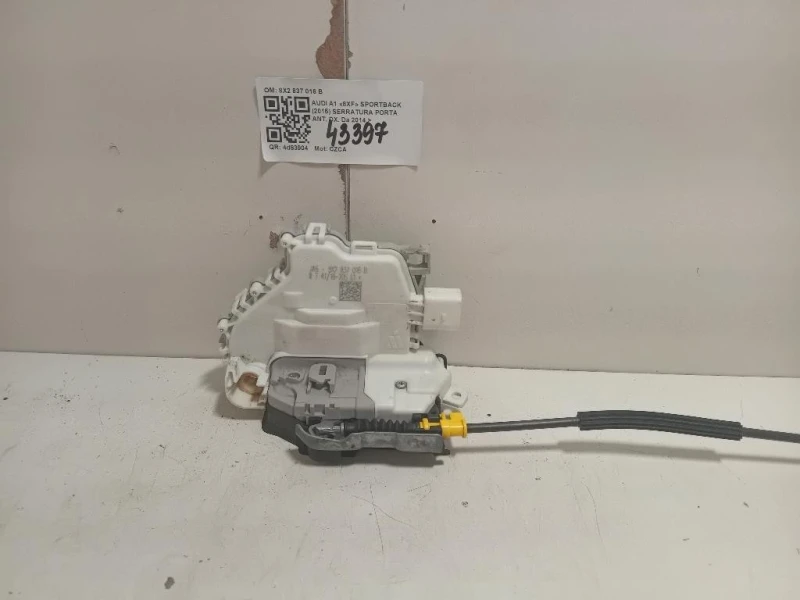 Serratura Porta ANT DX 8X2 837 016 B Audi A1 8XF Sportback 2015