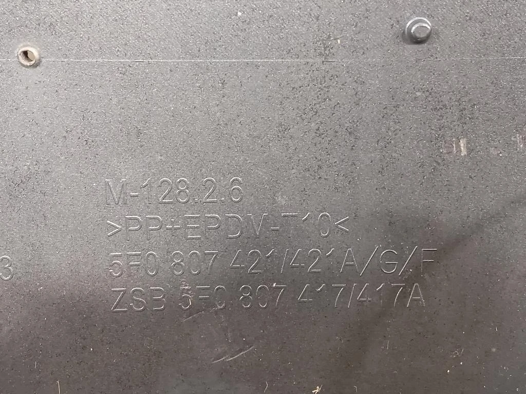 Paraurti POST 5F0807421 Seat LEON 5F1 2013