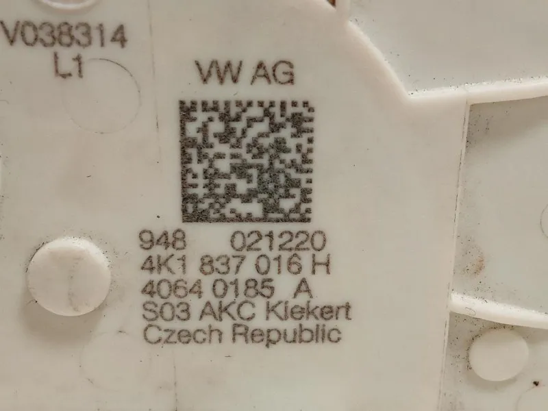 Serratura Porta ANT DX 4K1 837 016 H Audi A6 4a5c8 Avant 2018