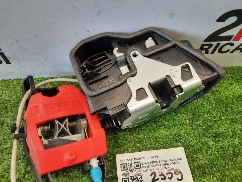 Serratura Porta ANT DX 51217229458 Bmw Serie 3 F30 Berlina 2015