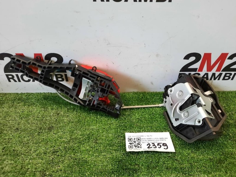 Serratura Porta ANT DX 51217229458 Bmw Serie 3 F30 Berlina 2015