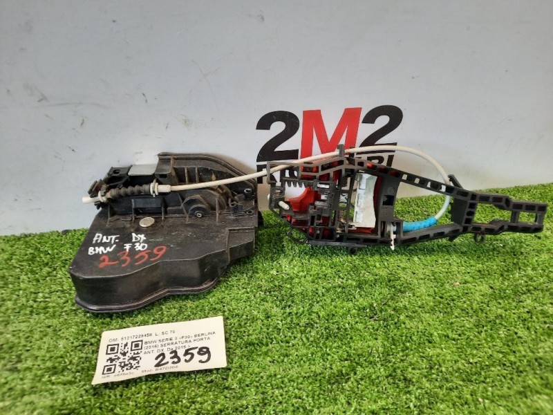 Serratura Porta ANT DX 51217229458 Bmw Serie 3 F30 Berlina 2015