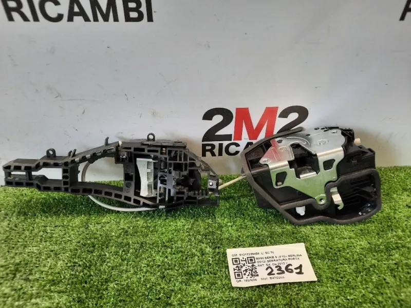 Serratura Porta ANT DX 51217229458 Bmw Serie 5 F10 Berlina 2012