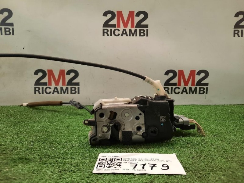Serratura Porta ANT DX 732308 Citroen C3 II 2010