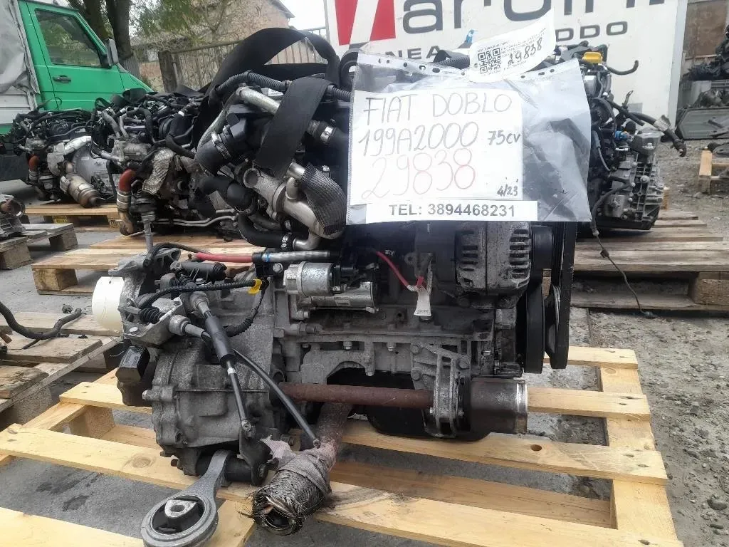 Motore Completo 199A2000 75CV Fiat Doblò II Cargo 2005
