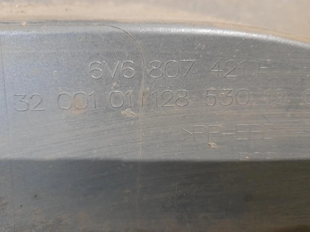 Paraurti POST 6V6807421F Skoda Fabia NJ3 2018