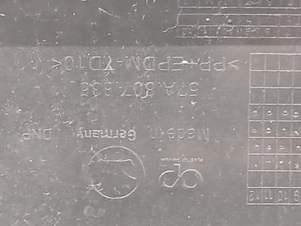 Paraurti POST 57A807835 Skoda Karoq 2017