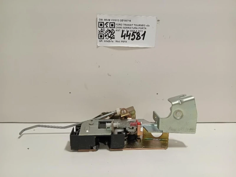 Serratura Porta ANT DX 95VB V21812 CE100716 Ford Transit Tourneo II 2006