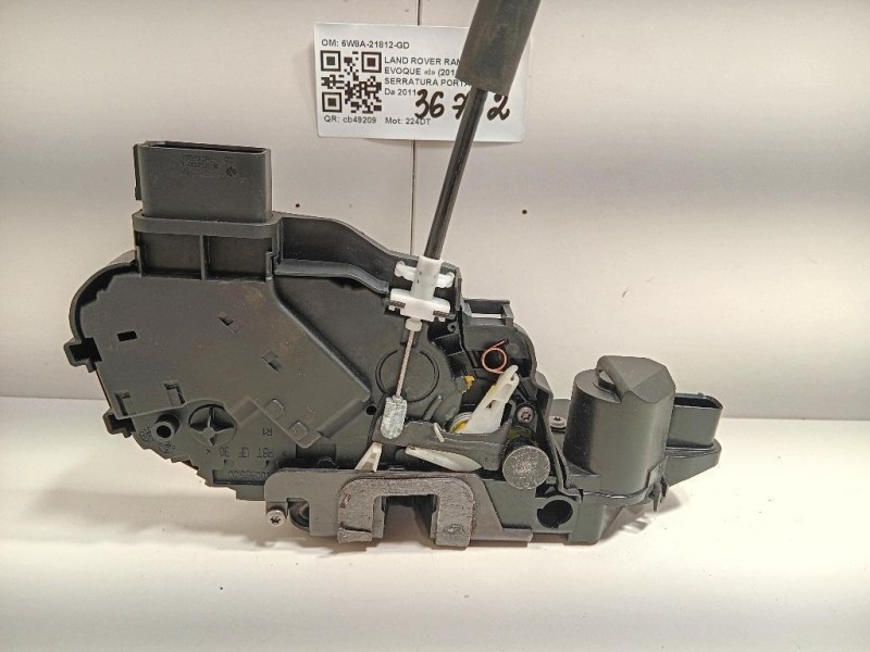 Serratura Porta ANT DX 6W8A-21812-GD Land Rover Range Rover Evoque I 2011