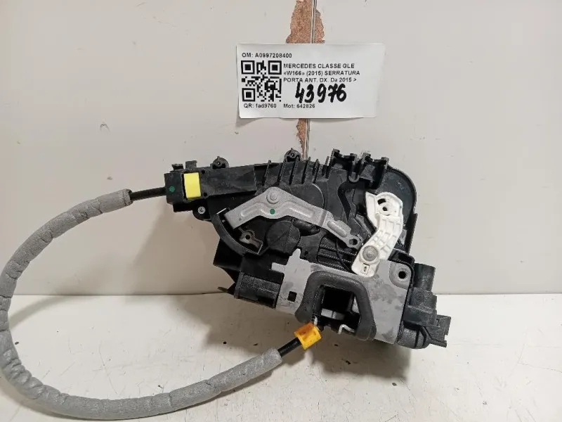 Serratura Porta ANT DX A0997208400 Mercedes Classe GLE W166 2015
