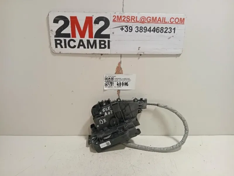 Serratura Porta ANT DX A0997208400 Mercedes Classe GLE W166 2015