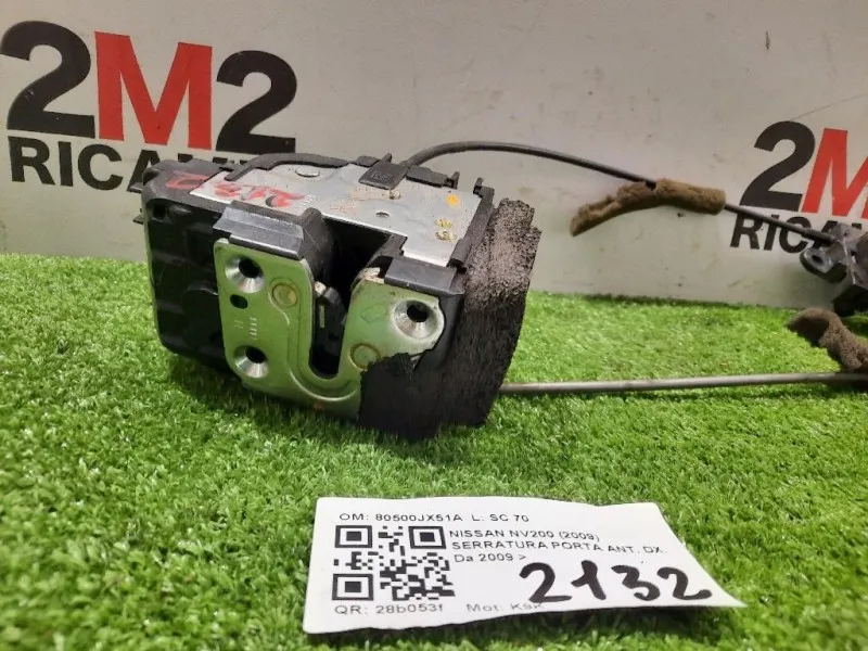 Serratura Porta ANT DX 80500JX51A Nissan Nv200 2009
