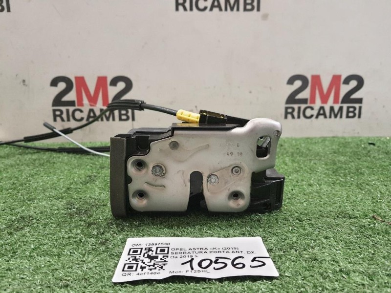 Serratura Porta ANT DX 13597530 Opel Astra K 2019