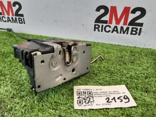 Serratura Porta ANT DX 13258274 Opel Corsa D 2007