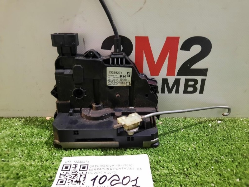 Serratura Porta ANT DX 13258274 Opel Meriva B 2010