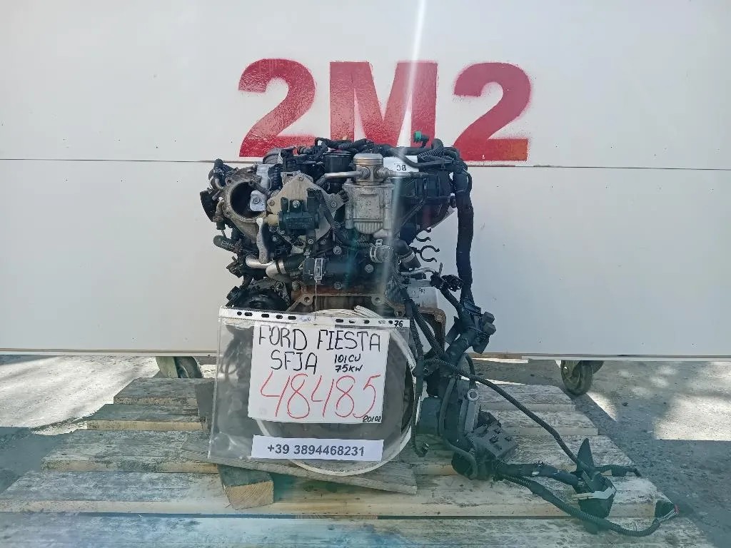 Motore Completo SFJACD 101 CV 75 KW Ford Fiesta VI 2012