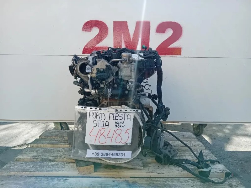 Motore Completo SFJACD 101 CV 75 KW Ford Fiesta VI 2012