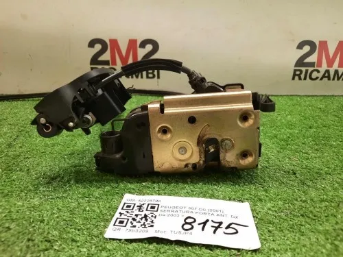 Serratura Porta ANT DX 52229780 Peugeot 307 CC 2001