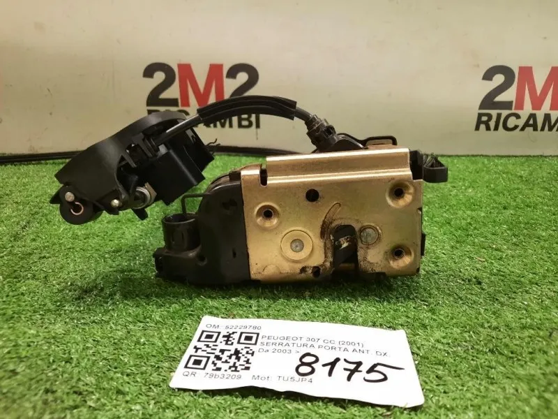Serratura Porta ANT DX 52229780 Peugeot 307 CC 2001
