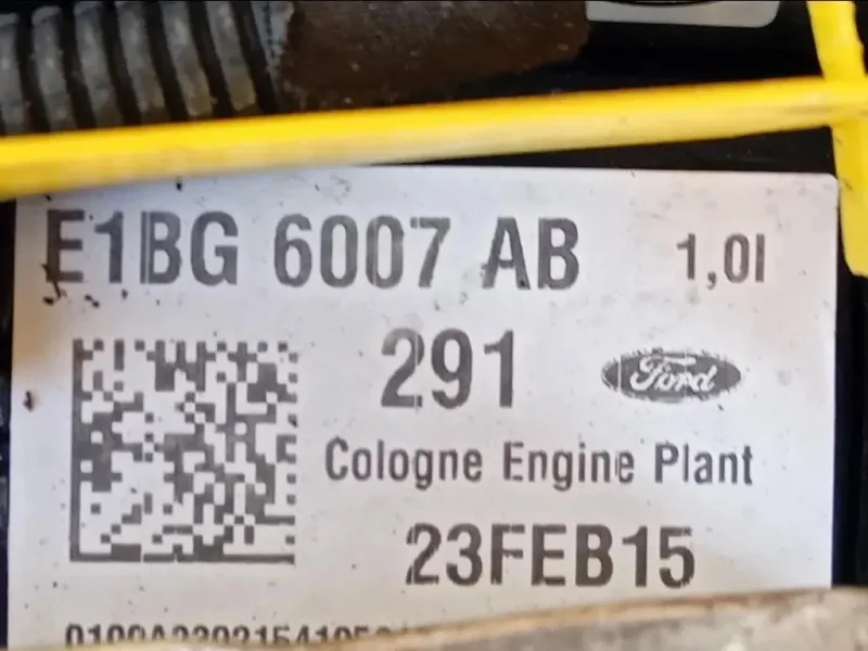 Motore Completo YYJB 140 CV 104 KW Ford Fiesta VI 2012