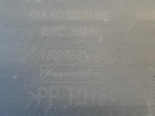 Paraurti POST 850227980R Smart Fortwo Coupé 453 2015