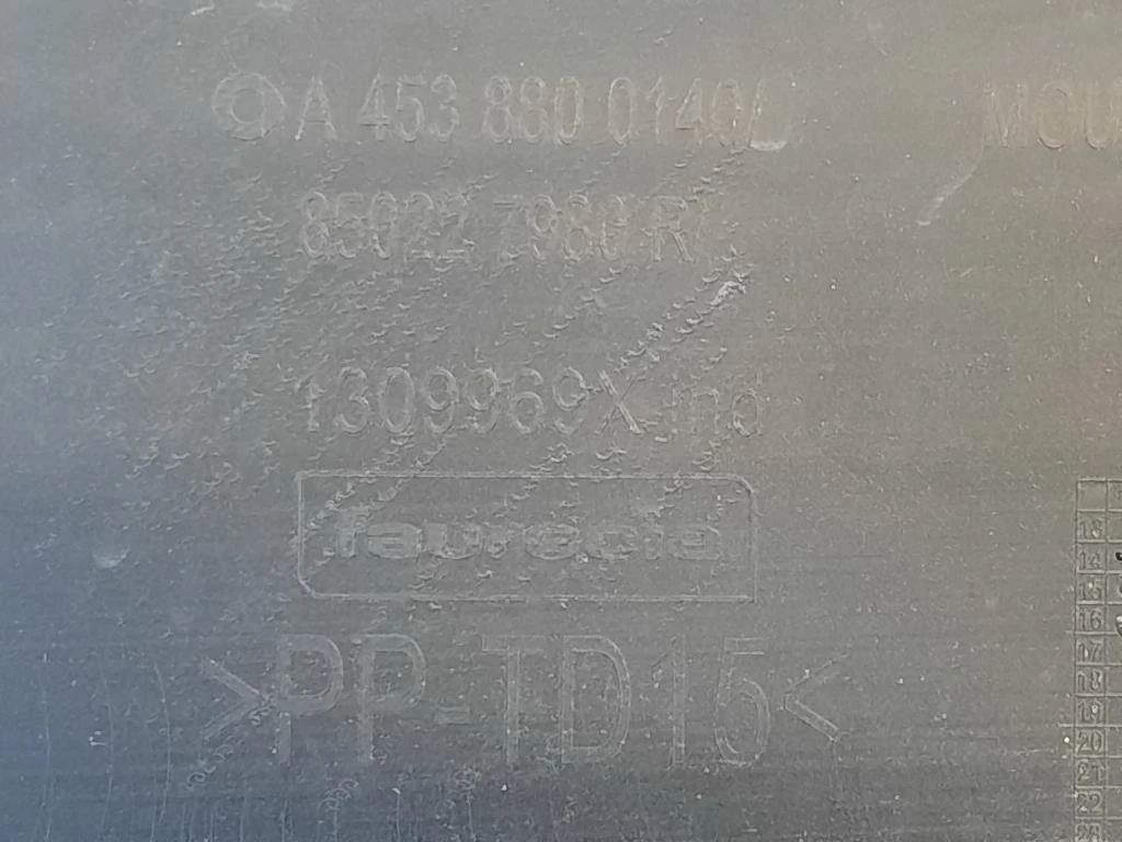 Paraurti POST 850227980R Smart Fortwo Coupé 453 2015