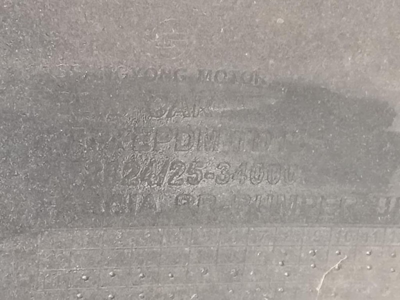 Paraurti POST 7882434001 Ssangyong Korando III 2011