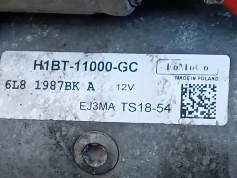 Motore Completo XWJC 120 CV 88 KW Ford Fiesta VII 2017