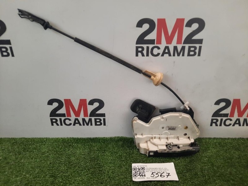 Serratura Porta ANT DX 5K1837016B Volkswagen GOLF VI 2009