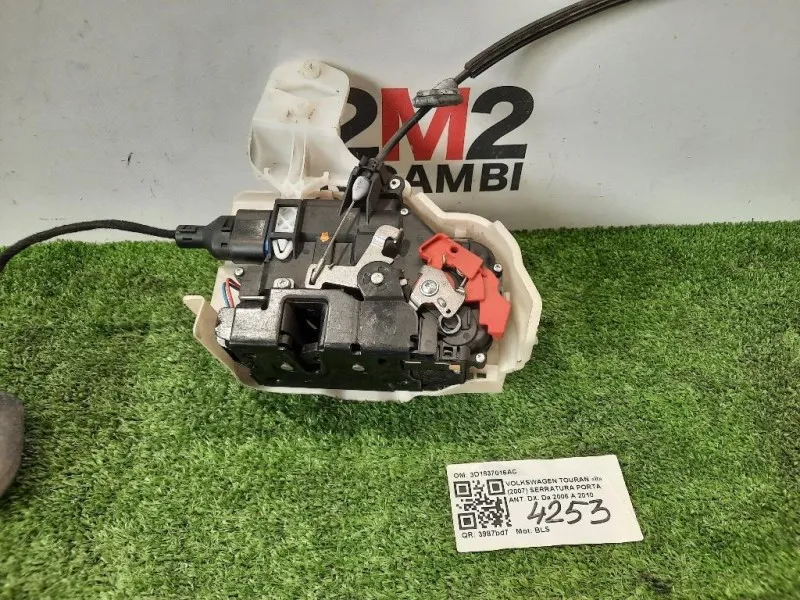 Serratura Porta ANT DX 3D1837016AC Volkswagen Touran II 2007