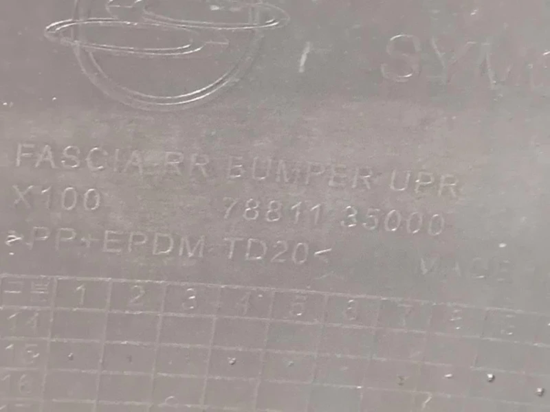 Paraurti POST 788AS35210 Ssangyong Tivoli 2015