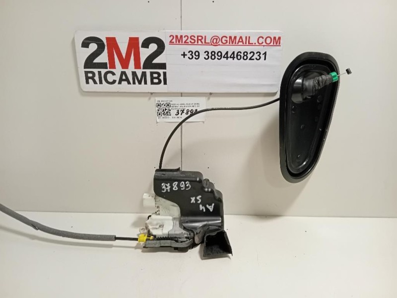 Serratura Porta ANT SX 8X1 837 026 Audi A4 8W5 Avant 2015