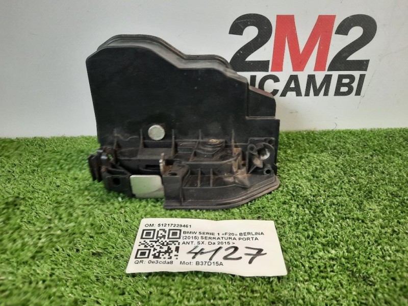 Serratura Porta ANT SX 51217229461 Bmw Serie 1 F20 Berlina 2015