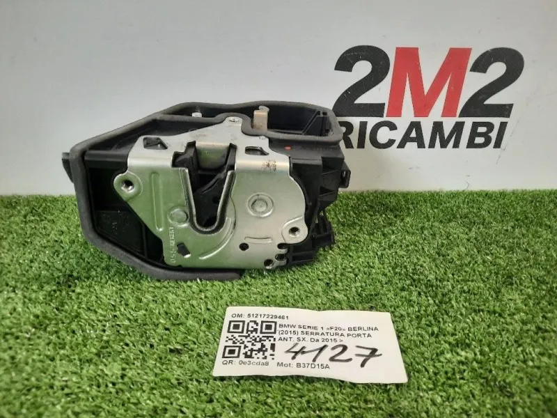 Serratura Porta ANT SX 51217229461 Bmw Serie 1 F20 Berlina 2015