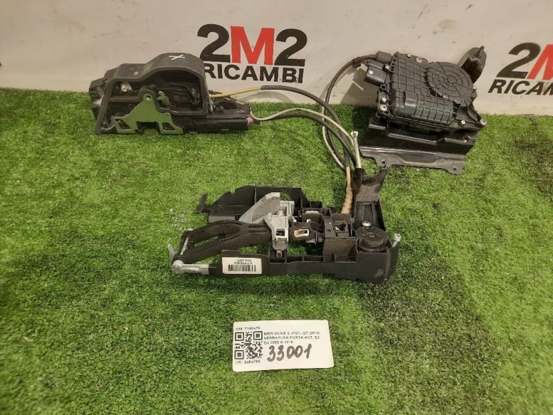 Serratura Porta ANT SX 7148475 SERATURA+ MANIGLIA ANT SX Bmw Serie 5 F07 GT 2010