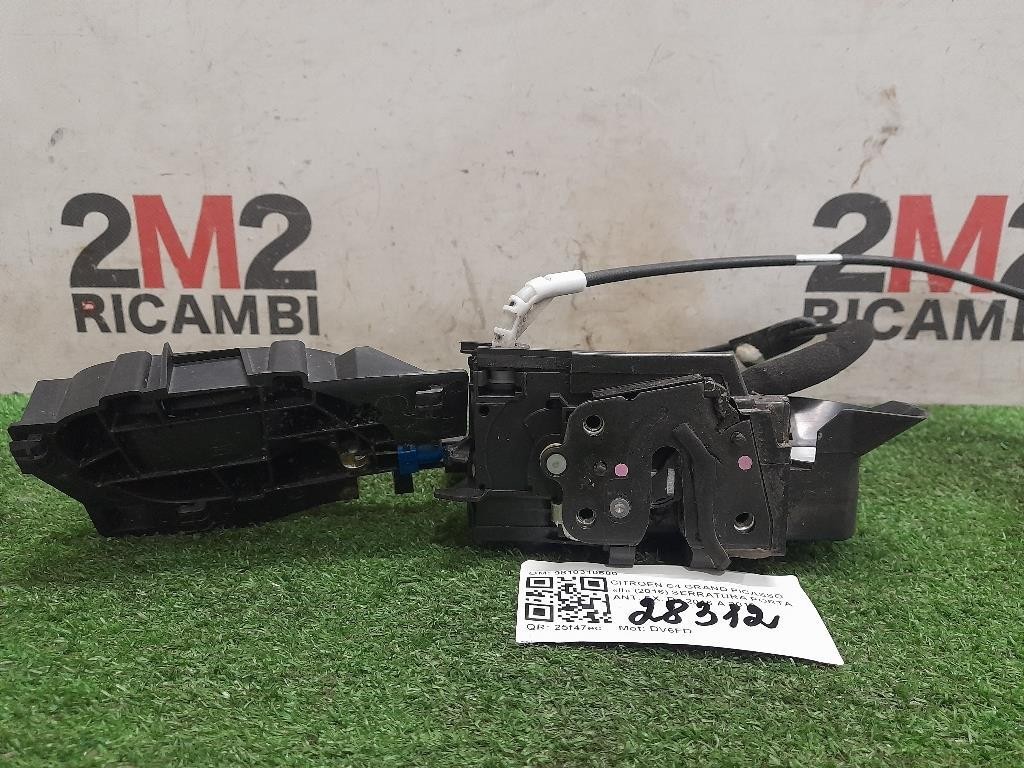 Serratura Porta ANT SX 9810310580 Citroen C4 Grand Picasso II 2016