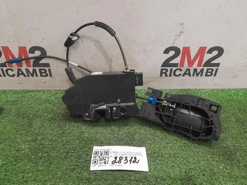 Serratura Porta ANT SX 9810310580 Citroen C4 Grand Picasso II 2016