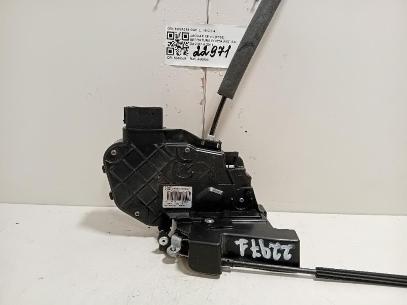 Serratura Porta ANT SX 6W8A21813AF Jaguar XF I 2008