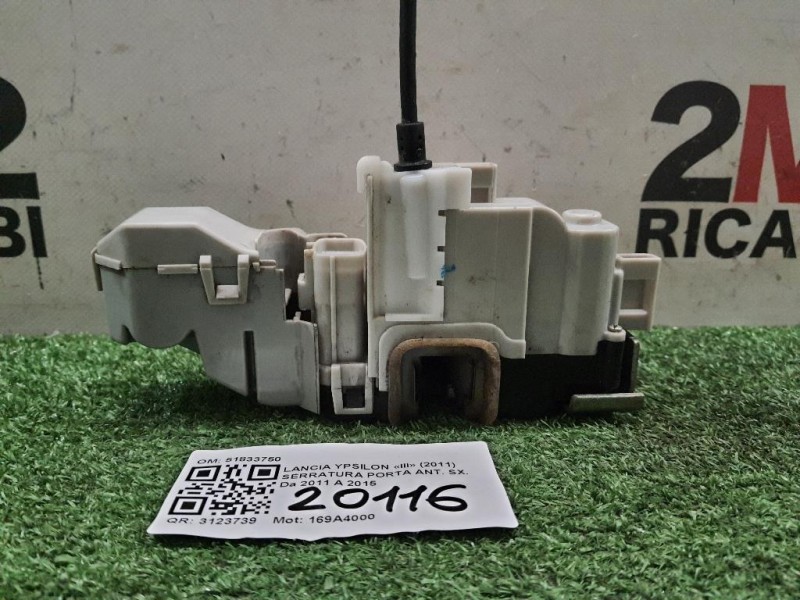 Serratura Porta ANT SX 51833750 Lancia Ypsilon III 2011