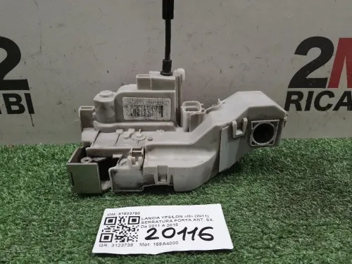 Serratura Porta ANT SX 51833750 Lancia Ypsilon III 2011